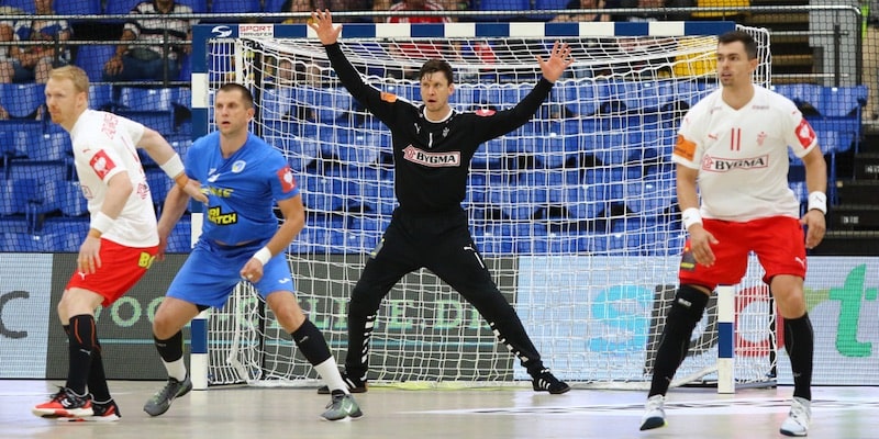 Niklas Landin of the Danish national team is the world's leading handball goalkeeper