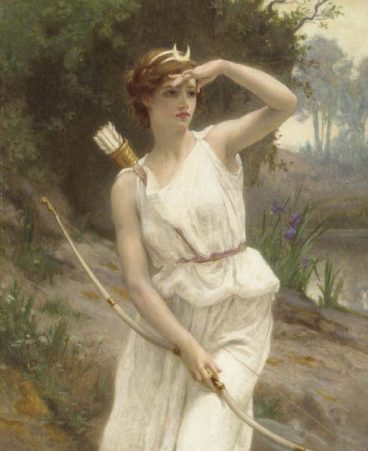 Artemis goddess of Olympus