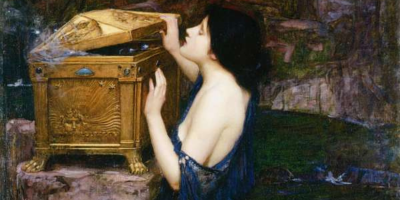 Painting - Pandora's Box