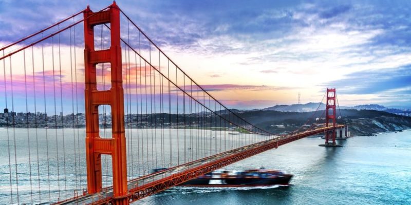 analytical geometry san francisco suspension bridge applications