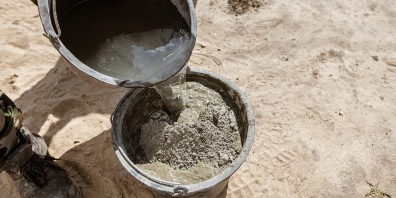 heterogeneous mixture concrete cement concrete