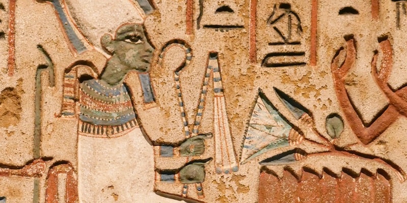 Osiris is usually depicted with green or black skin.