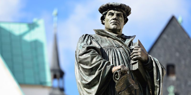 Monument to Martin Luther in Germany