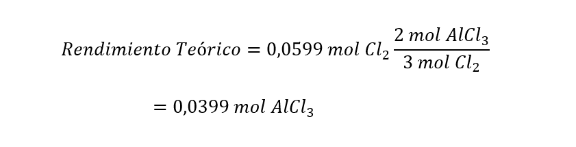 formula to calculate theoretical yield