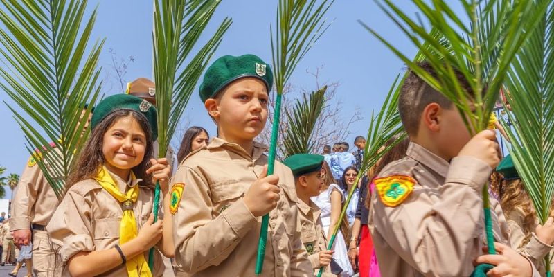 Holy Week symbols palms