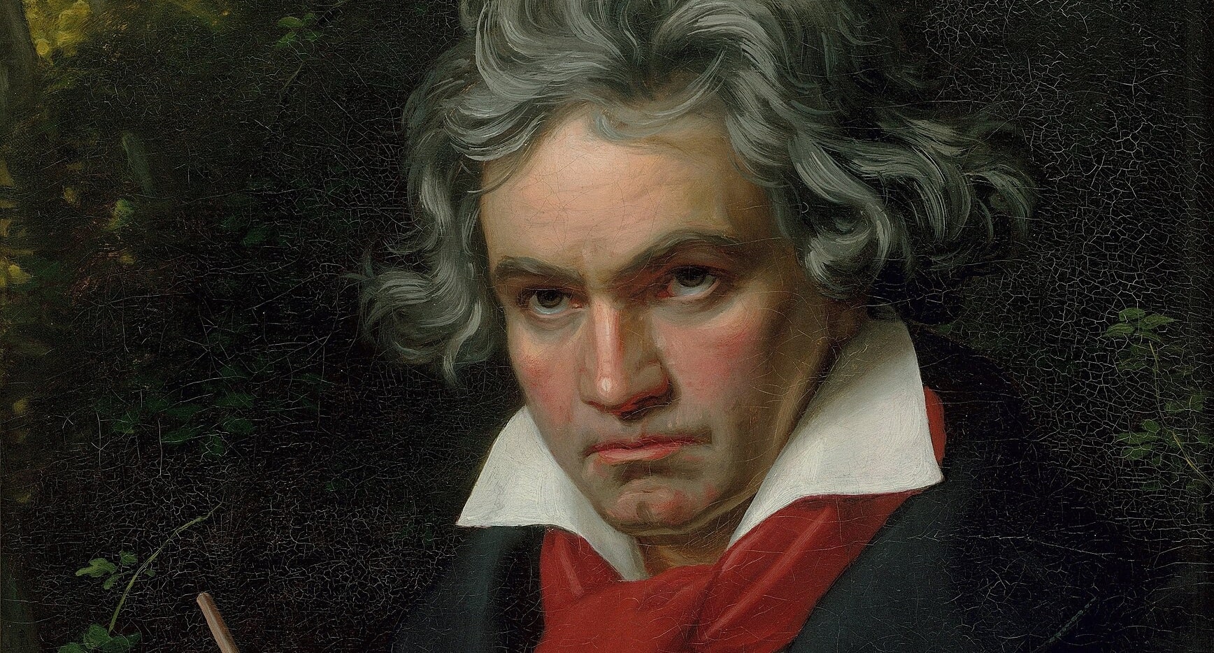 Portrait of Beethoven.