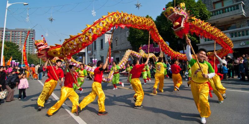 tradition examples dance chinese dragons