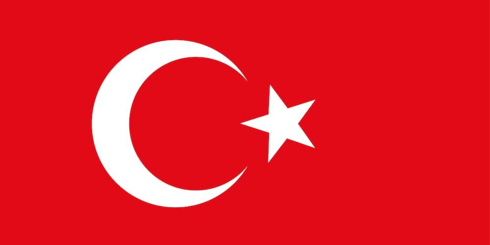 islam symbol moon star flag turkey