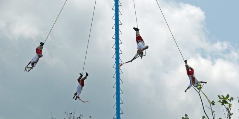 mexican culture flying paplanta tradition