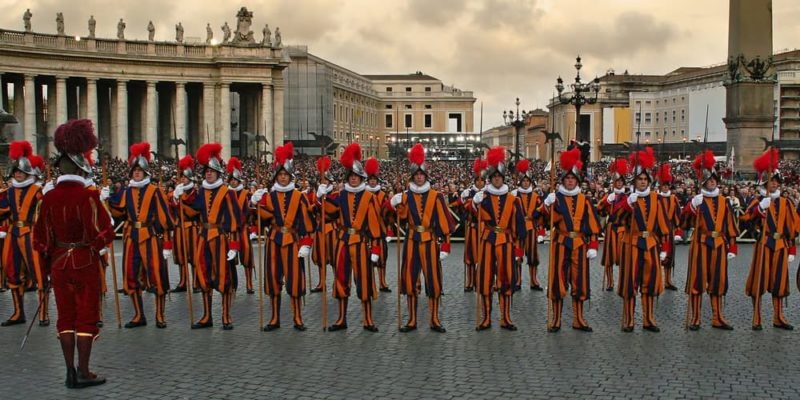 Vatican Swiss Guard.