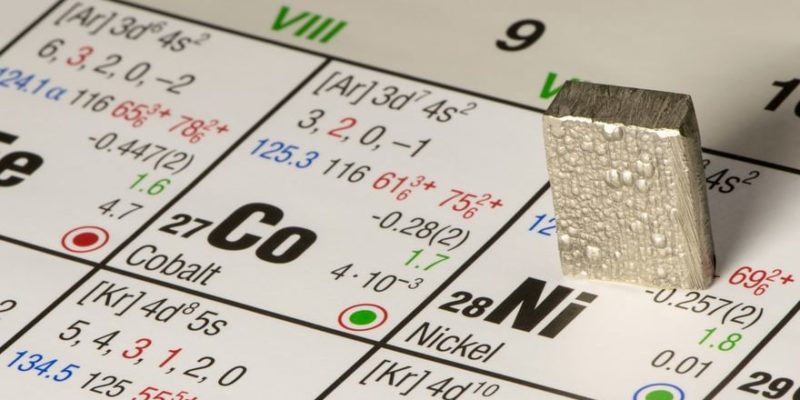 nickel metal element