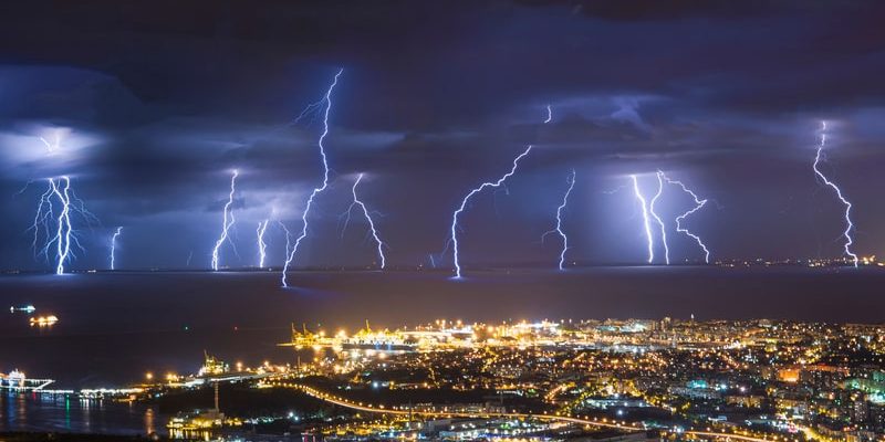 lightning cause and effect