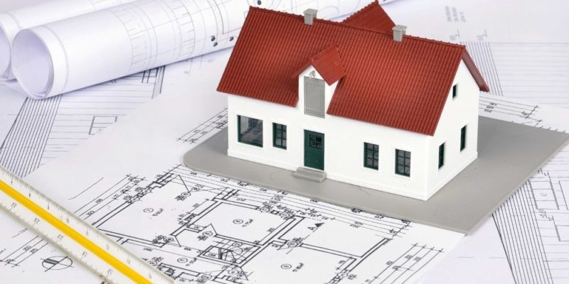 architectural scale technical drawing